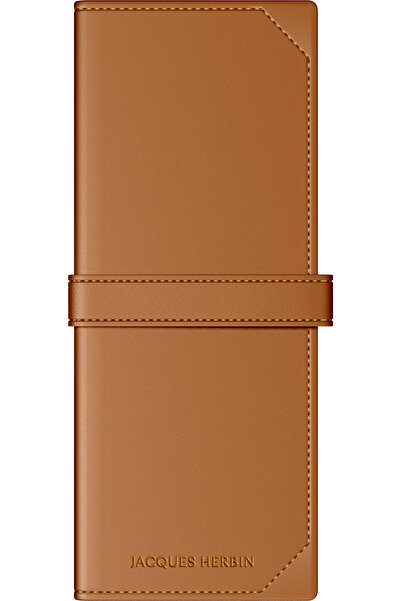 Jacques Herbin Leather Collector’s Case Amber - 2 Pieces