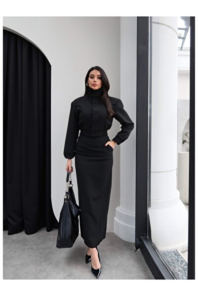 ESRAHELVACI Bomber Jacket Skirt Set