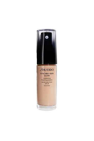 Shiseido Synchro Skin Glow Luminizing Fluid Foundation, Foundation, 30 ml, Ro...