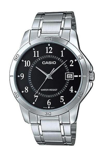 Casio Men's Stainless Steel Analog Watch MTP-V004D-1B - 41.5 mm