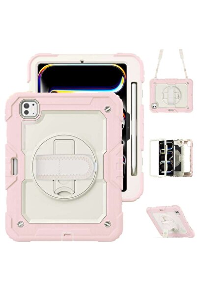 Other Husă iPad Pro 11 - Mâner Rotativ, Curea Umăr, Suport Stylus - Modele 20...