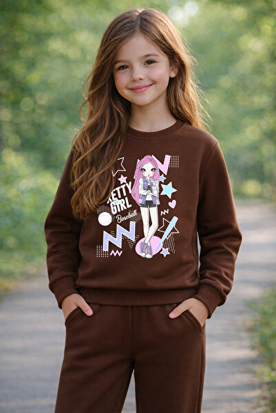 ADABEBEK Premium Παιδικό Φούτερ με στάμπα Pretty Girl 27024