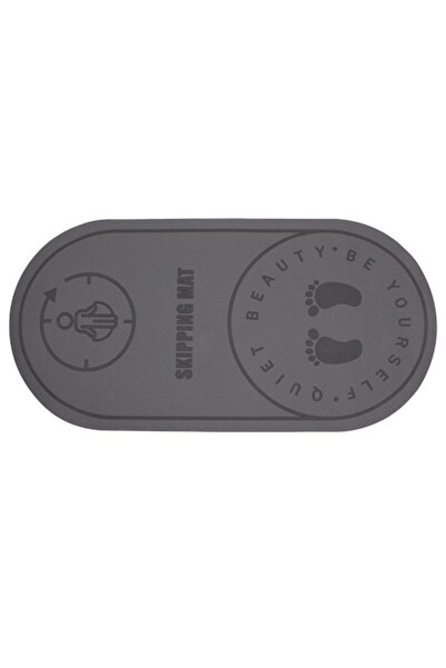 Merco Skipping Mat 8 saltea pentru sarit coarda, gri