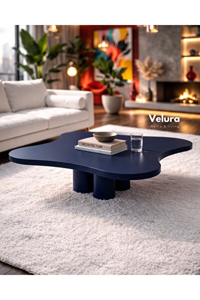 Velura Home & Living Kelebek Orta Sehpa - Lacivert