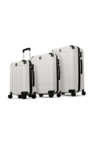 OEM Set of 3 Cream Suitcases