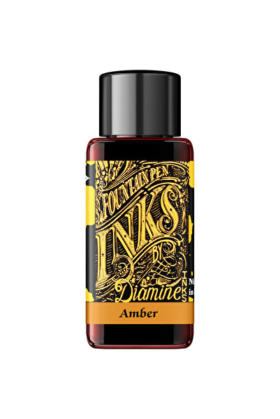 Diamine Sticlă de cerneală de 30 ml - Chihlimbar