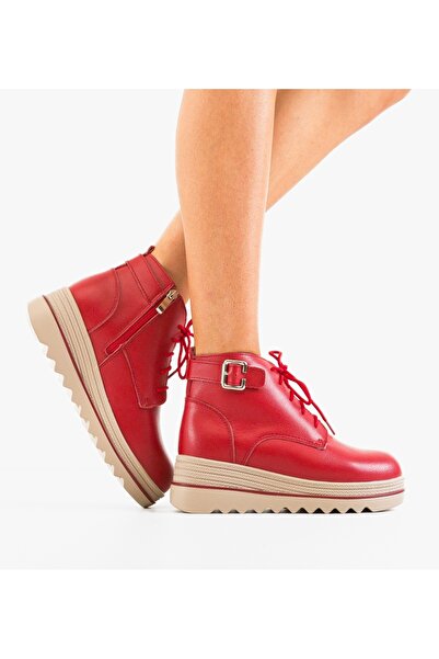BENOTTİ Women's boots Solders Red