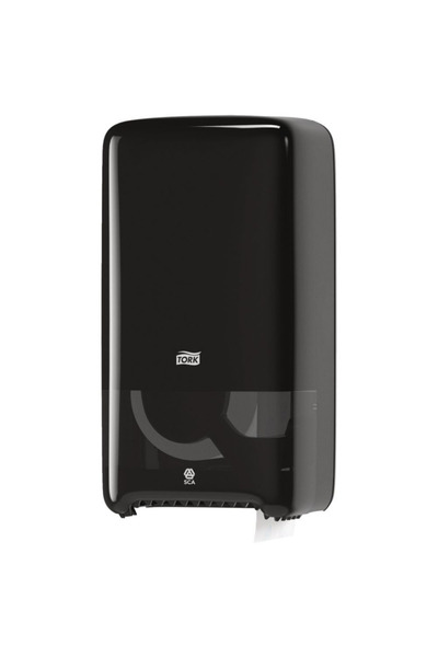 TORK Dispenser hartie igienica T6, 2 role, negru