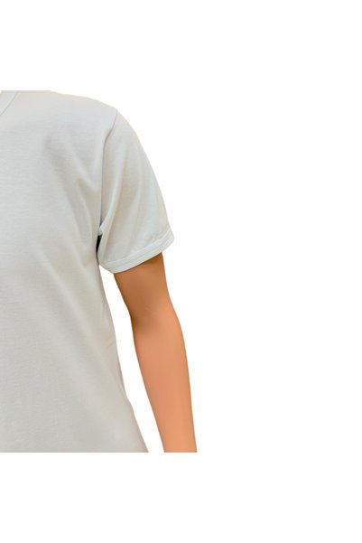 City Rose Fashion Men’s Undershirt Set – Soft 100% Cotton – White Short Sleeve O-Neck – Pack of 6