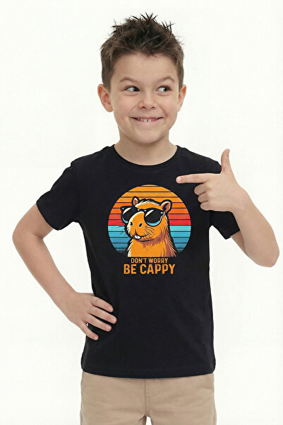 Modmey Παιδικό κοντομάνικο μπλουζάκι με στάμπα για αγόρια B19