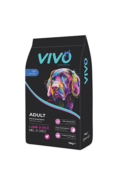 vivo Hrana uscata premium, VIVO, pentru caini adulti de talie mini si mica, c...