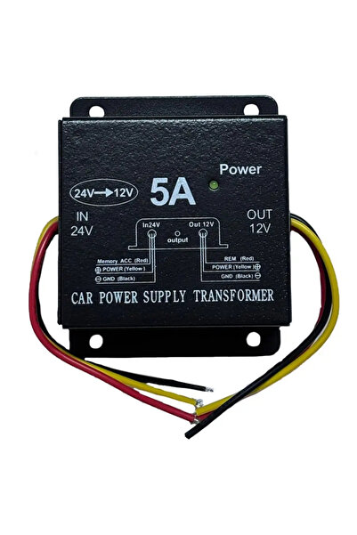 OEM Convertor auto IN 24V intrare la OUT 12V /5A iesire (556)
