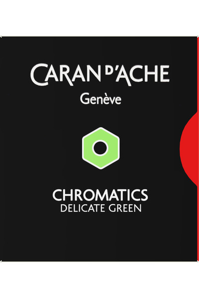 Caran d'Ache Cartușe de cerneală verde delicat, set de 6