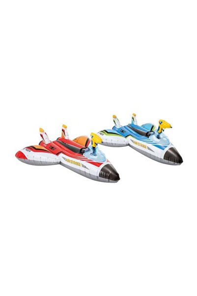 Generic INTEX Plane Ride-On Inflatable Pool Floats w/ Water Guns - Assortment...