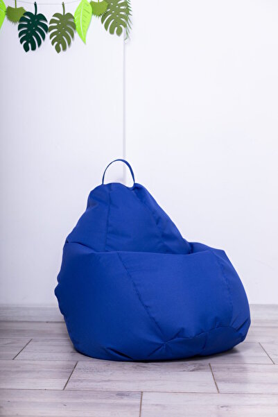 Decoriciu BLUE XL pouf armchair with removable cover