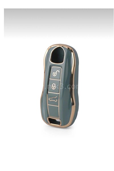 ÖZEN KEYS Luxury Porsche 3 Button High Quality Leather Remote Control Cover G...