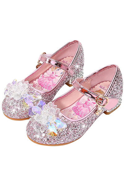 Other Pantofi cu toc fete Prințesă - Paiete și Cristale, Talpă antiderapantă ...