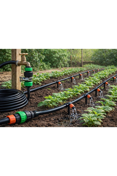 GenelTedarik 10 METRE BAHÇE SULAMA SETİ