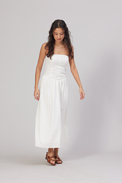 Nisan Strapless Maxi Dress