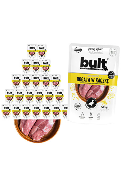 Bult Chiftele bogate în rață - Hrană umedă pentru câini - 24x500g
