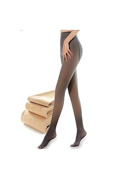 Other Colanți Termici cu Polar Damă - Ciorapi Iarnă Elastici, Talie Înaltă, N...