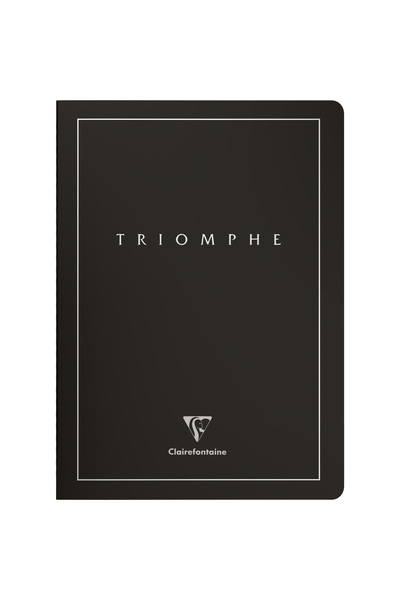 Clairefontaine Caiet A5 - Negru Platinum