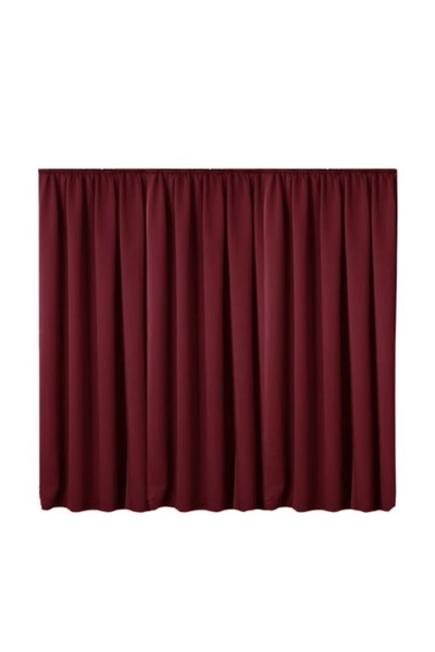 JEMIDI Drapery, 300 x 245 cm, Burgundy, Polyester, 55276.13.02