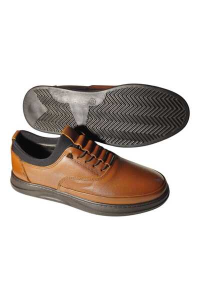 HON'S Atlas Flex Genuine Leather Men's Casual Sports Shoes Orthopedic Lightwe...