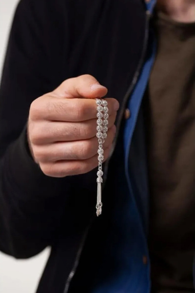 Agai Silver Кругла модель Telkari ручної роботи 925 проба срібла чотки