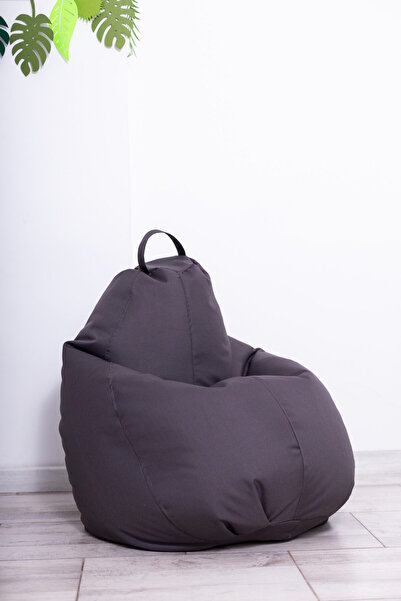 Decoriciu GREY XL pouf armchair with removable cover