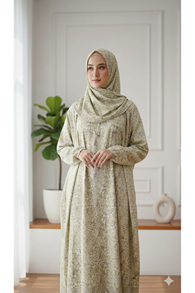 Maison Emarat Prayer Dress / Namazi / libs salah with attached matching Sheila
