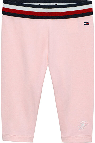 Tommy Hilfiger Global Stripe Wb Pink Newborn Leggings