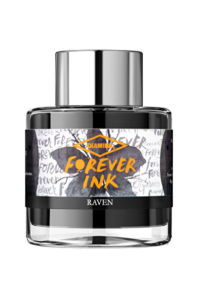 Diamine Бутилка с мастило Forever Ink 50 мл - Raven
