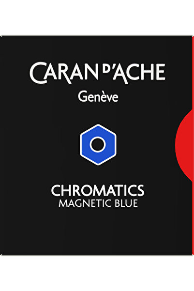 Caran d'Ache Cartușe de cerneală albastru magnetic, Set de 6, Caran d'Ache, 8...