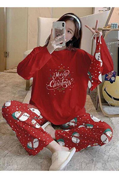 Silona Homewear Bahd Merry Supersoft Women's Pajama Set