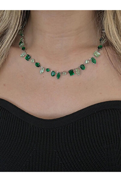 LEROSY CO. سلسلة خاصة من قلادات أورورا - قلادة نسائية بسيطة ولامعة باللون الذهبي