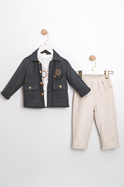 HAUSEkids 2-5 Years Old Nicolas Prince Boy's 3-Piece Set-Indigo