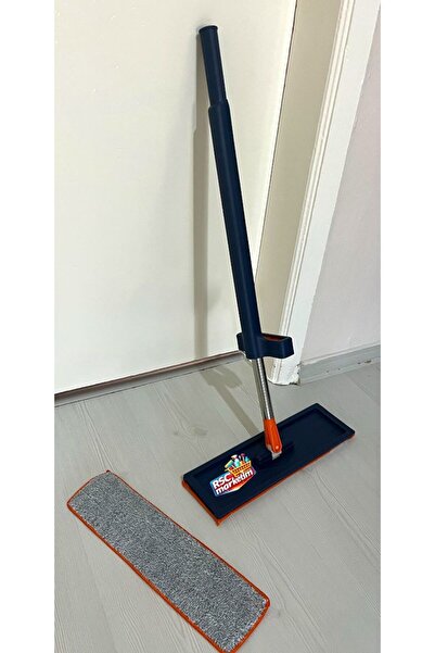 RSC MARKETİM Kendinden Sıkmalı Mop 1 Adet Mikrofiber Yedek Bez Hediyeli