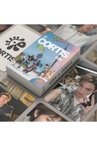 Kpop Dünyasi CORTIS ''GO ! '' Çift Yön Baskılı Lomo Card Seti (55 Pcs)