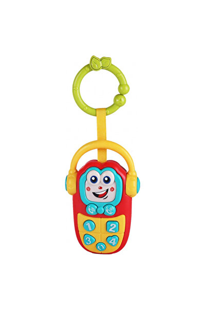 LITTLE ANGEL -Baby Musical Phone Toy with Lights & Sounds for Infants - Yellow