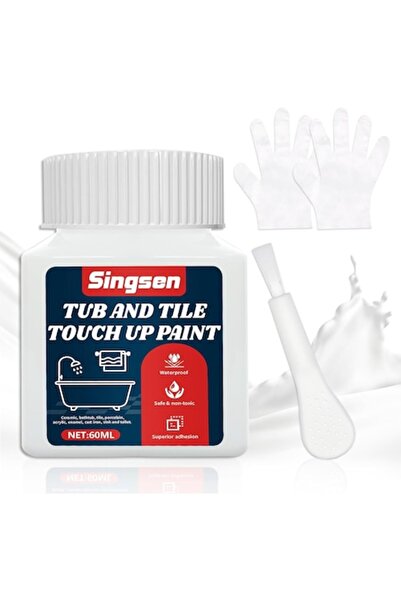 Singsen White Repair Enamel Paint 60 ml