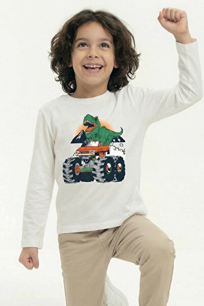 Modmey Μακρυμάνικο μπλουζάκι για αγόρια με στάμπα B16