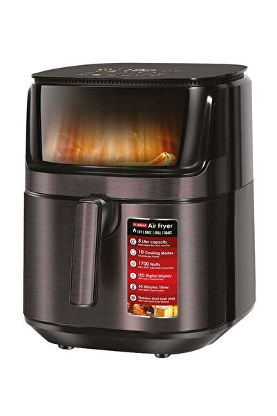 Sanford Digital Air Fryer with 10 Cooking Modes, Touch Control Panel, Stainle...