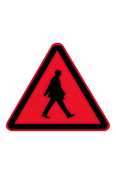 OEM Cool Warning Someone Passing Sticker 18x16cm, Funny Sign, Glossy Paper