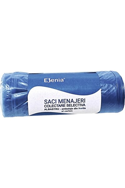 ESENIA Household bags, selectvia collection 60 liters L.D.P.E - blue, 20 pcs/...