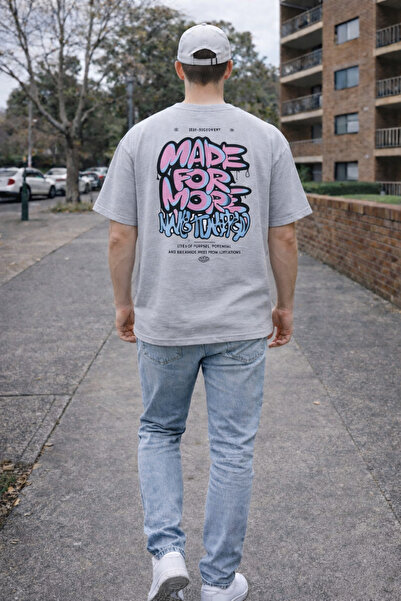 herkesemoda Made for More Basic T-Shirt with Text Detail