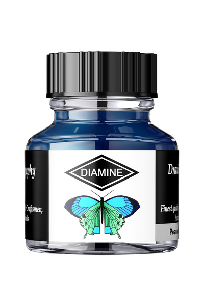 Diamine 30 ml Calligraphy Ink - Peacock