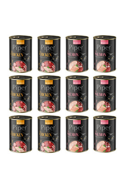 Dolina Noteci Piper Animals MIX de arome - hrană umedă pentru pisici - 12x400g