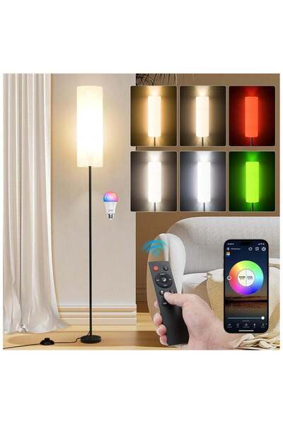 Generic NNEWVANTE Floor Lamps for Living Room, Dimmable 3 Colors Temperature,...