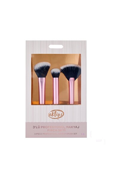 eklips Professional Makeup Brush Set of 3